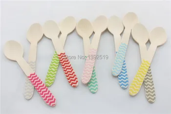 Promotion! 30 Colors Assorted Chevron/Striped/Polka Dot Coloful Disposable Wooden Spoon Fork Knife, Party Utensils 165mm=6.5inch
Promotion! 30 Colors Assorted Chevron/Striped/Polka Dot Coloful Disposable Wooden Spoon Fork Knife, Party Utensils 165mm=6.5inch