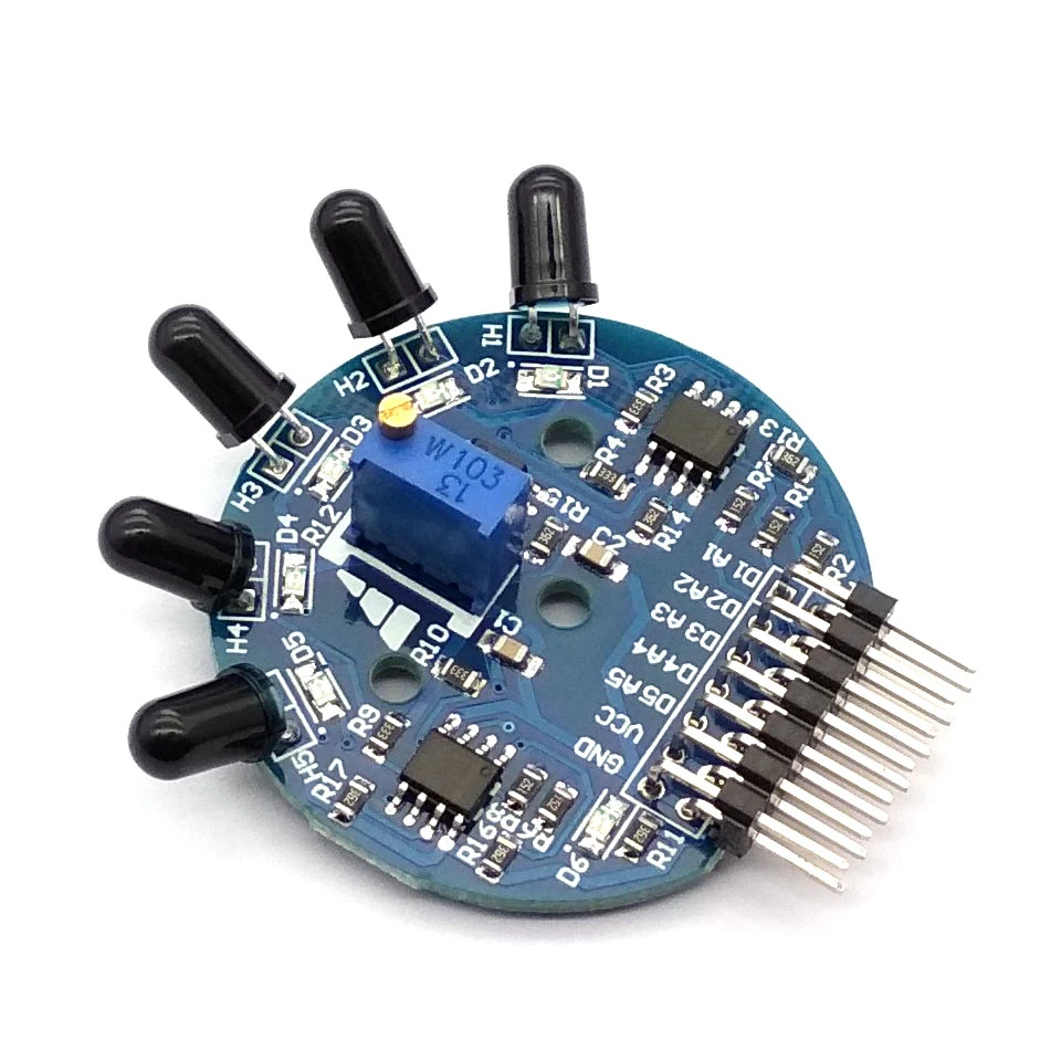 5 Way Flame Sensor Module Digital Analog Output for Arduino Raspberry pi Cheap In Selling
5 Way Flame Sensor Module Digital Analog Output for Arduino Raspberry pi Cheap In Selling