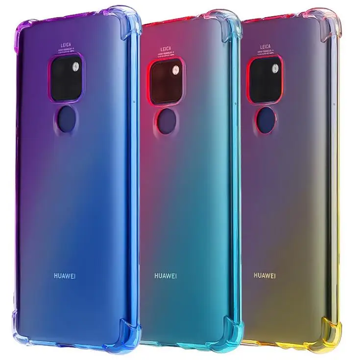 2019 New Gradient aurora color case For Huawei P30 P20 lite mate20 pro Shockproof Clear Airbag Soft TPU Cases p30 pro back cover
2019 New Gradient aurora color case For Huawei P30 P20 lite mate20 pro Shockproof Clear Airbag Soft TPU Cases p30 pro back cover