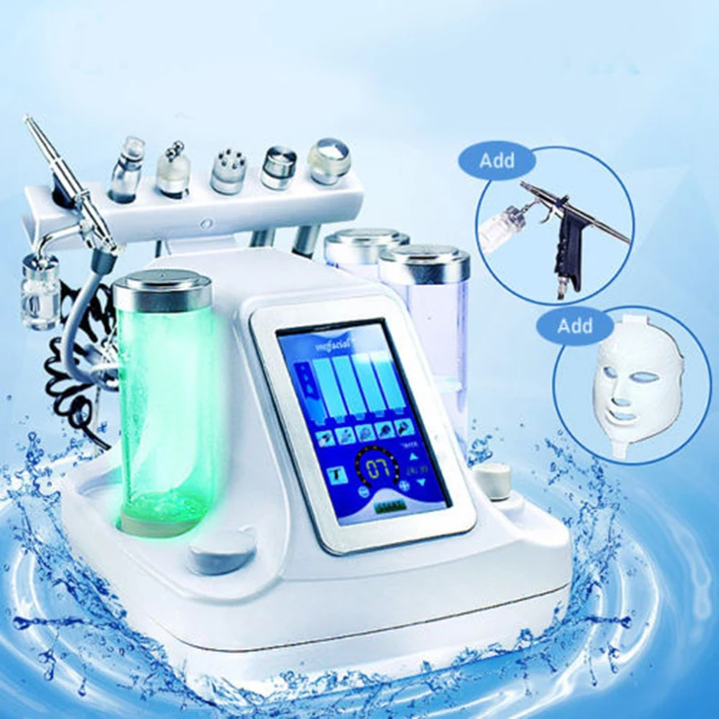 7 in 1 Vacuum Face Cleaning Hydra Facial Machine Water Oxygen Jet Peel Massage Skin Care Machine BIO light RF Beauty Device
7 in 1 Vacuum Face Cleaning Hydra Facial Machine Water Oxygen Jet Peel Massage Skin Care Machine BIO light RF Beauty Device