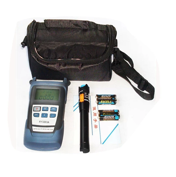 Ruiyan RY-3200 Optical Power Meter Fiber Optic Cable Tester Visual Fault Locator 10mw
Ruiyan RY-3200 Optical Power Meter Fiber Optic Cable Tester Visual Fault Locator 10mw