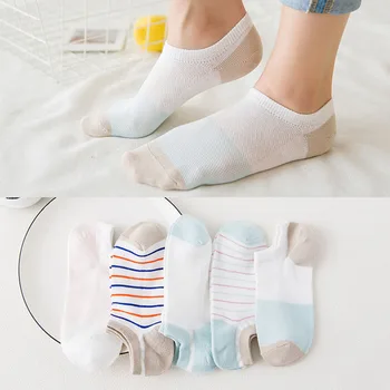 yishine New Spring Summer Women's Socks Breathable Elegant Stripes Printed Girls Ankle Socks Female Ladies Funny Sock, 5 Pairs
yishine New Spring Summer Women's Socks Breathable Elegant Stripes Printed Girls Ankle Socks Female Ladies Funny Sock, 5 Pairs