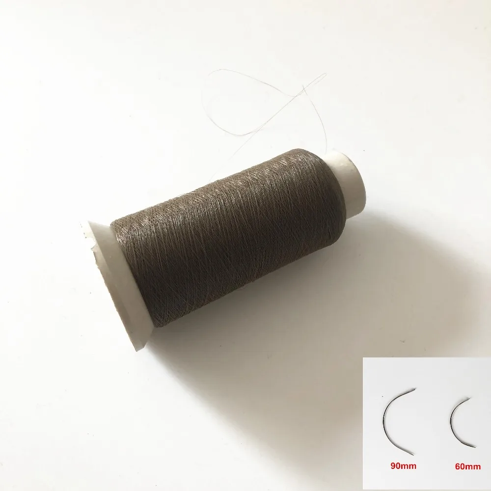 1Pc Brown Color Nylon Weaving Thread /Hair Extension Weaving Threads With 2Pcs C Type Wig Needle Wig Making Tools
1Pc Brown Color Nylon Weaving Thread /Hair Extension Weaving Threads With 2Pcs C Type Wig Needle Wig Making Tools