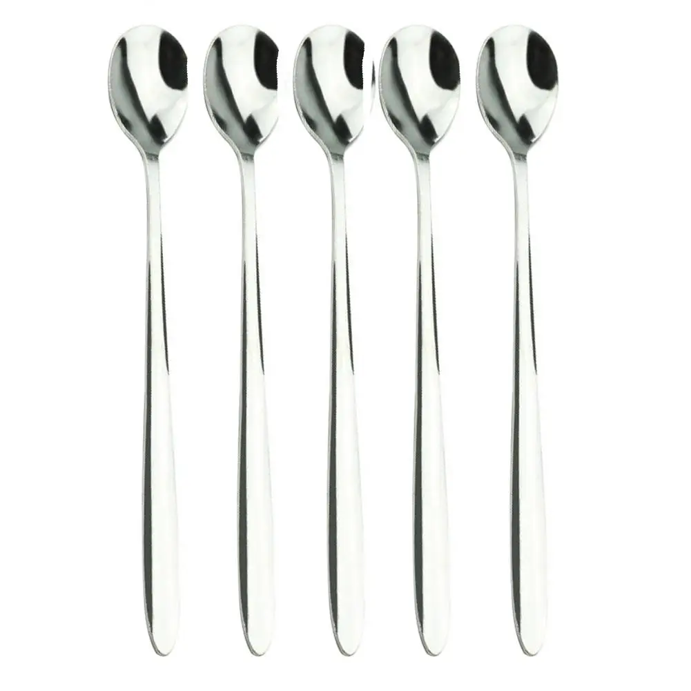 5Pcs Stainless Steel Coffee&Tea Spoons Handle Creative Spoon Drinking Tools Dessert Food Cream Spoons Drinking Supplies!
5Pcs Stainless Steel Coffee&Tea Spoons Handle Creative Spoon Drinking Tools Dessert Food Cream Spoons Drinking Supplies!