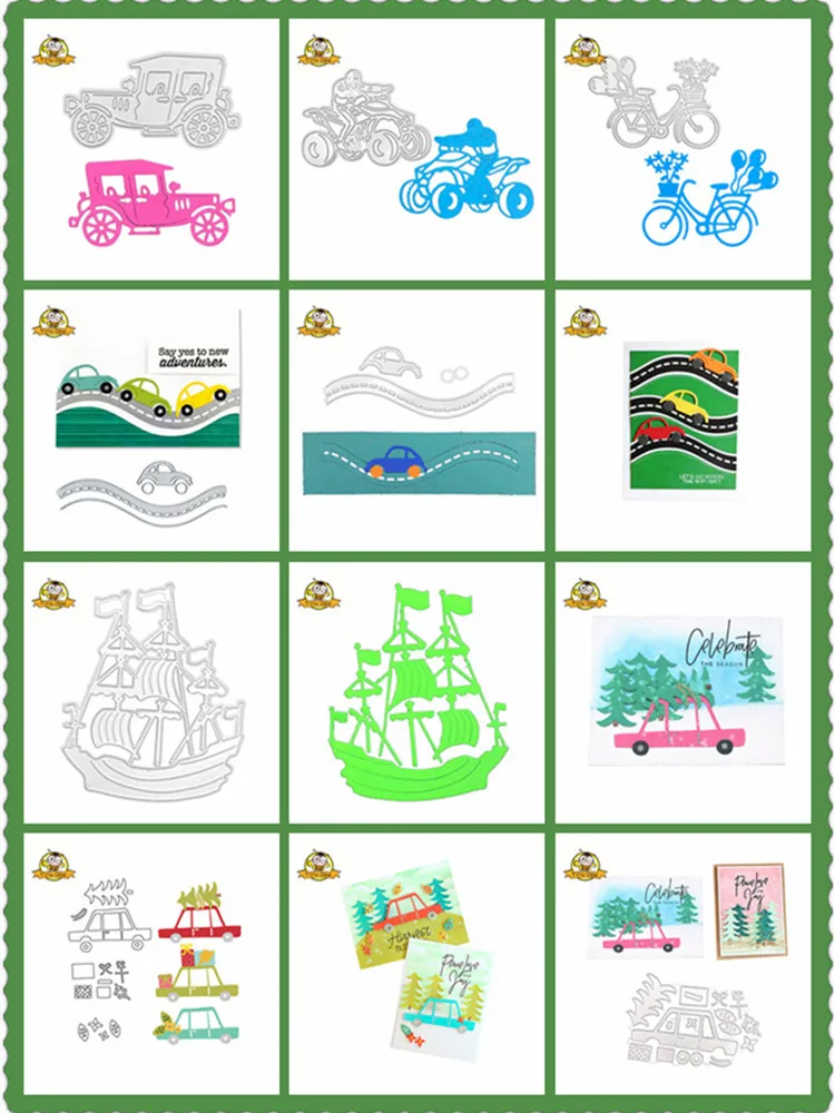 6 Styles Car Boat Metal Dies Cutting Scrapbooking Metal Dies For Card Mking Scrapbooking Dies Metal Paper Cards Paper Craft Dies
6 Styles Car Boat Metal Dies Cutting Scrapbooking Metal Dies For Card Mking Scrapbooking Dies Metal Paper Cards Paper Craft Dies