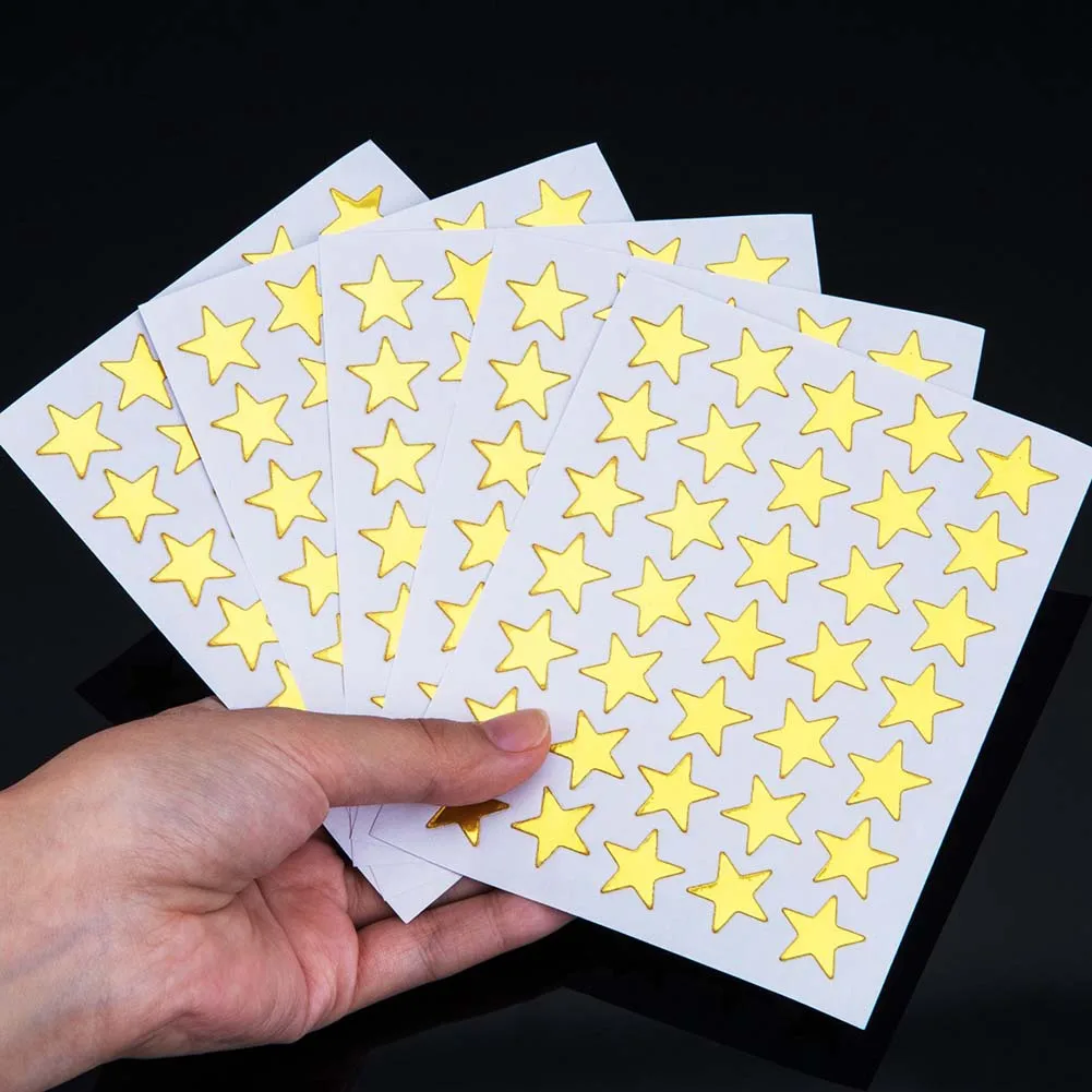 10pcs/pack Mini Lovely Star Sticker Teacher Label Reward for Children Kid Students Gift Gold Color Random Stationery
10pcs/pack Mini Lovely Star Sticker Teacher Label Reward for Children Kid Students Gift Gold Color Random Stationery