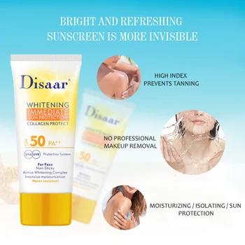 Spf50+ Pa++ Sunscreen Moisturizing Anti-Uv Sunburn Protection Sunscreen Cream For Body Face
Spf50+ Pa++ Sunscreen Moisturizing Anti-Uv Sunburn Protection Sunscreen Cream For Body Face
