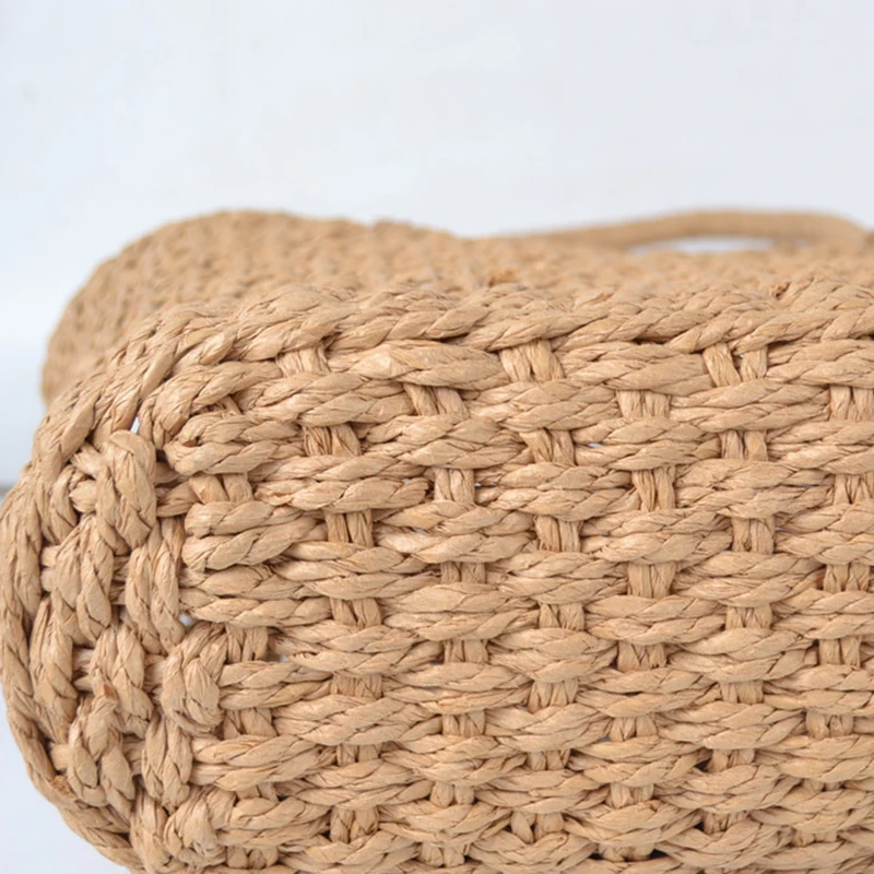 TFTP-37x25CM Simple And Generous No Decorative Plain Color Net Hollow Textured Woven Bag Popular Straw Bag Handbags(brown)
TFTP-37x25CM Simple And Generous No Decorative Plain Color Net Hollow Textured Woven Bag Popular Straw Bag Handbags(brown)