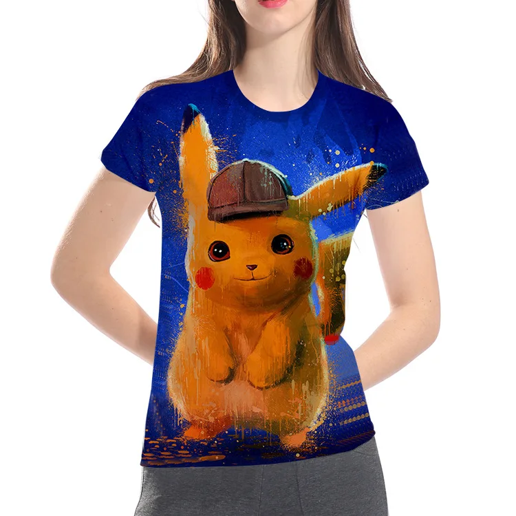 WBDDT Pokemon Detective Pikachu Top Women 3d Women Deadpool Fans Harajuku Cute Tshirt Streetwear Tee Tshirt Unisex Drop Shipping
WBDDT Pokemon Detective Pikachu Top Women 3d Women Deadpool Fans Harajuku Cute Tshirt Streetwear Tee Tshirt Unisex Drop Shipping