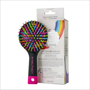 Rainbow Volume Brush Korea Style Magic Hair Comb Paddle Brush with Mirror GIC-HB503 Colorful Bristle (Medium Size) free shipping
Rainbow Volume Brush Korea Style Magic Hair Comb Paddle Brush with Mirror GIC-HB503 Colorful Bristle (Medium Size) free shipping