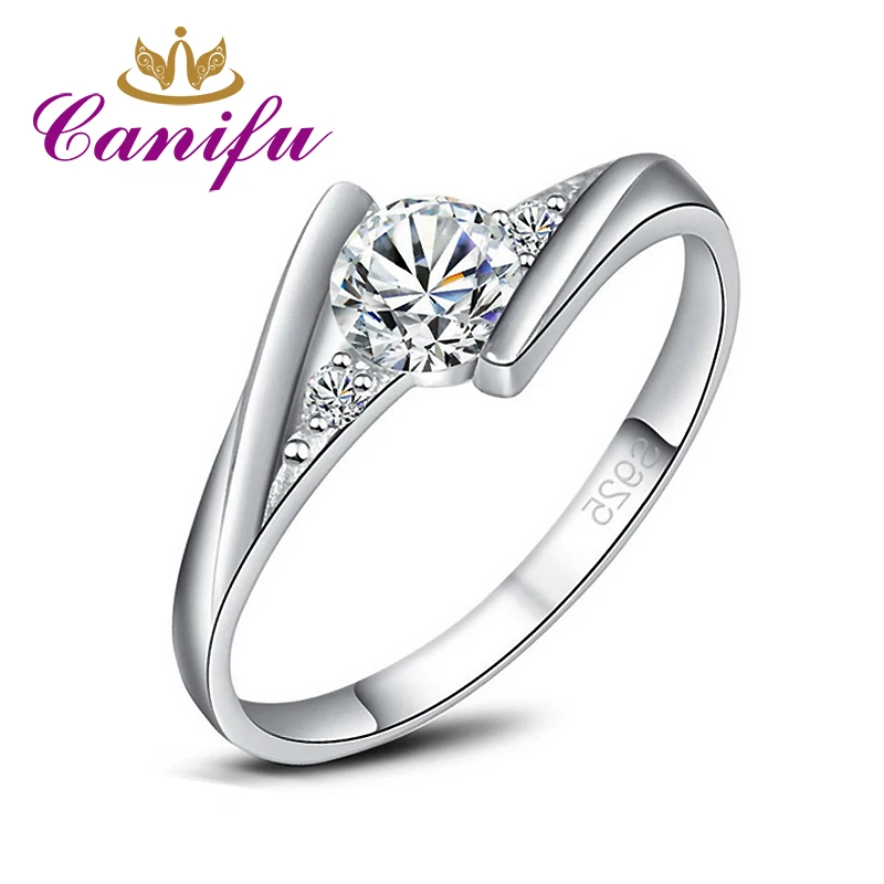 Canifu New arrival Unique Design Classic Ring With Cubic Zirconia AAA Noble Wedding Jewelry for Girl
Canifu New arrival Unique Design Classic Ring With Cubic Zirconia AAA Noble Wedding Jewelry for Girl