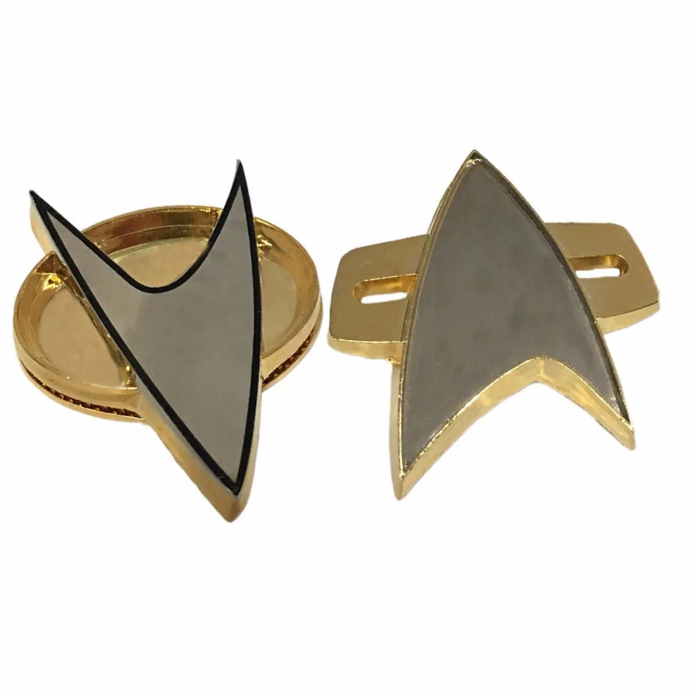 Star Trek Badge Pin The Next Generation Voyager Communicator Metal Alloy New Cosplay Insignia Party Halloween Prop
Star Trek Badge Pin The Next Generation Voyager Communicator Metal Alloy New Cosplay Insignia Party Halloween Prop