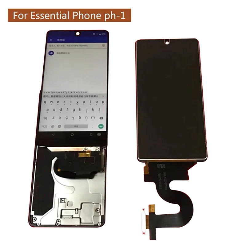 100% Tested Original 5.7 inch LCD For Essential Phone PH-1 LCD Display+Touch Screen Digitizer Assembly High quality +Tools
100% Tested Original 5.7 inch LCD For Essential Phone PH-1 LCD Display+Touch Screen Digitizer Assembly High quality +Tools