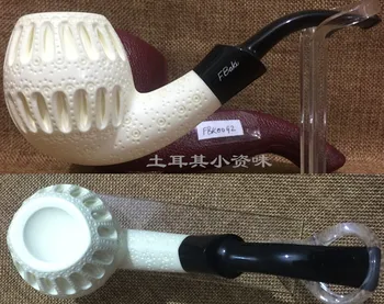 FBK0120 Finest Block Turkey Meerschaum Pipe sepiolite by Eskisehir Master Fikri Baki Pipe-Pure Hand Craved Tobacco Smoking new
FBK0120 Finest Block Turkey Meerschaum Pipe sepiolite by Eskisehir Master Fikri Baki Pipe-Pure Hand Craved Tobacco Smoking new