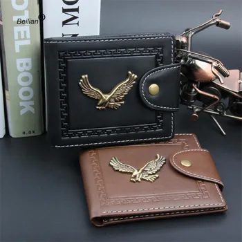 2018 Vintage Metal Eagle Men Wallets Clutch Small Wallet Men PU Leather Brand Wallet Male Short Hasp Coin Purse Wholesale
2018 Vintage Metal Eagle Men Wallets Clutch Small Wallet Men PU Leather Brand Wallet Male Short Hasp Coin Purse Wholesale