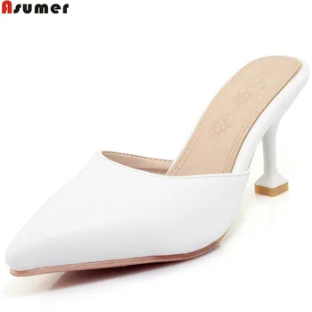 ASUMER fashion pointed toe shallow elegant wedding shoes woman spring summer women high heels shoes big size 33-43
ASUMER fashion pointed toe shallow elegant wedding shoes woman spring summer women high heels shoes big size 33-43