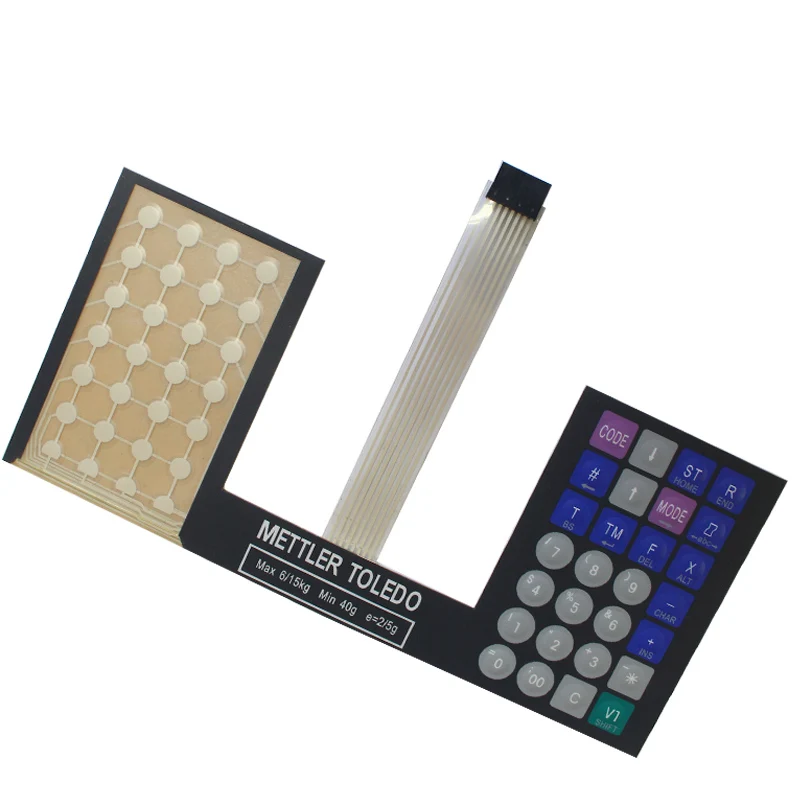 5pcs/lot (English Version) Keyboard Film (Key strengthen edition) For METTLER TOLEDO 3600 8442 3650 3680 Scale
5pcs/lot (English Version) Keyboard Film (Key strengthen edition) For METTLER TOLEDO 3600 8442 3650 3680 Scale