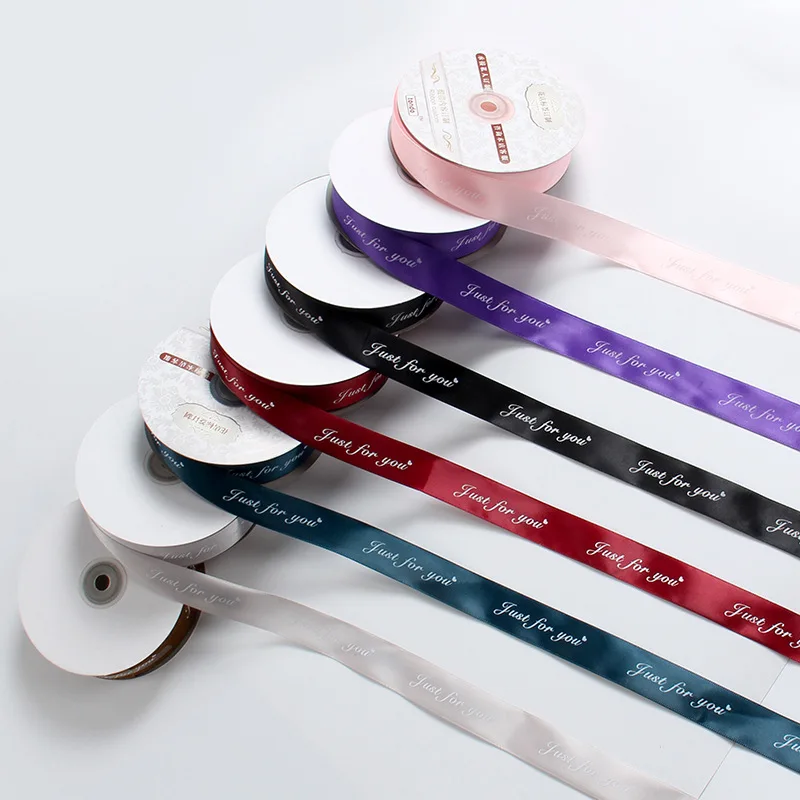 50yards 2.5CM grosgrain English ribbon satin sewing bias for handicrafts ribbons DIY for wedding car knot team bride decoration
50yards 2.5CM grosgrain English ribbon satin sewing bias for handicrafts ribbons DIY for wedding car knot team bride decoration