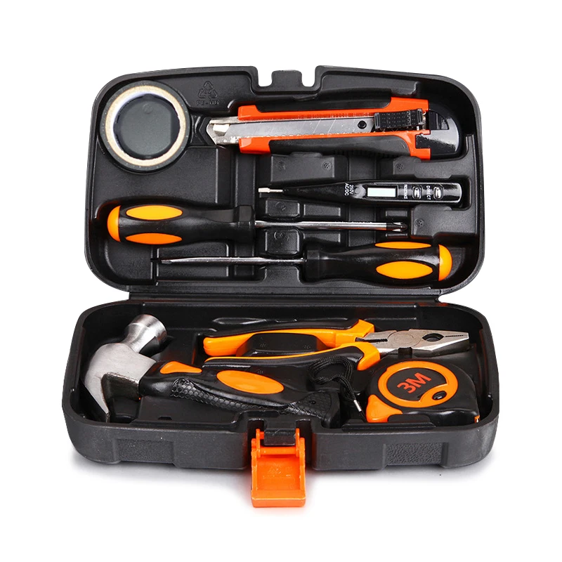9 Pcs Home Repairing Tool Set Kit Multi-functional Precision Screwdriver Hammer Set Hardware Tool Kit Household Hand Tools
9 Pcs Home Repairing Tool Set Kit Multi-functional Precision Screwdriver Hammer Set Hardware Tool Kit Household Hand Tools