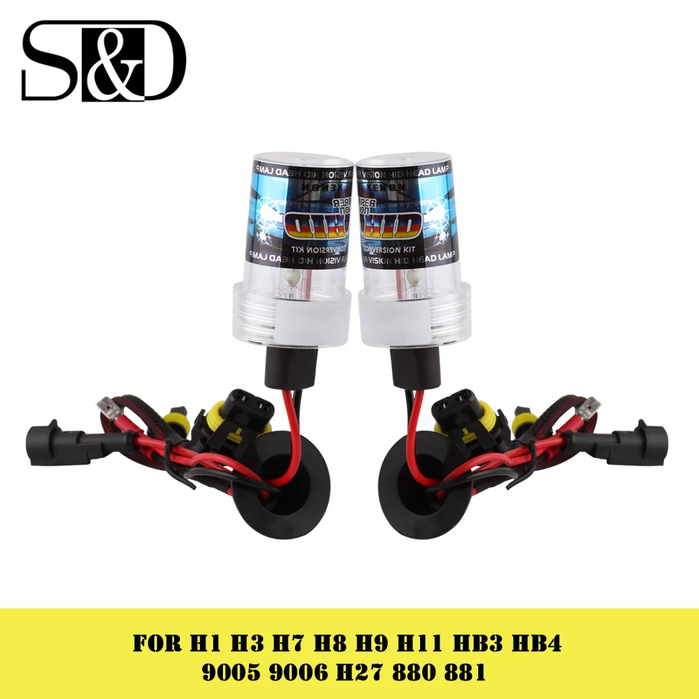 2pcs Hid Xenon Lamp H7 H11 H1 H3 9005 9006 880 881 H8 H9 HB3 HB4 Bulb Car Light Auto Headlight Fog Light 35W 55W D030
2pcs Hid Xenon Lamp H7 H11 H1 H3 9005 9006 880 881 H8 H9 HB3 HB4 Bulb Car Light Auto Headlight Fog Light 35W 55W D030