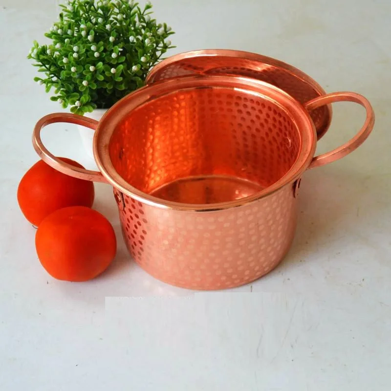 2019 1 PC Pure Copper Pot Stew Steam Lid Soup Steamer Thick Deep Casserole Handmade with Handle New
2019 1 PC Pure Copper Pot Stew Steam Lid Soup Steamer Thick Deep Casserole Handmade with Handle New