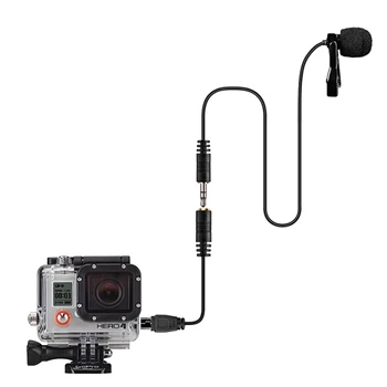 Original Comica CVM-V01GP Lavalier Lapel Microphone Clip-on Omni-directional Condenser Mic for GoPro HERO3/3+/4 Action camera
Original Comica CVM-V01GP Lavalier Lapel Microphone Clip-on Omni-directional Condenser Mic for GoPro HERO3/3+/4 Action camera
