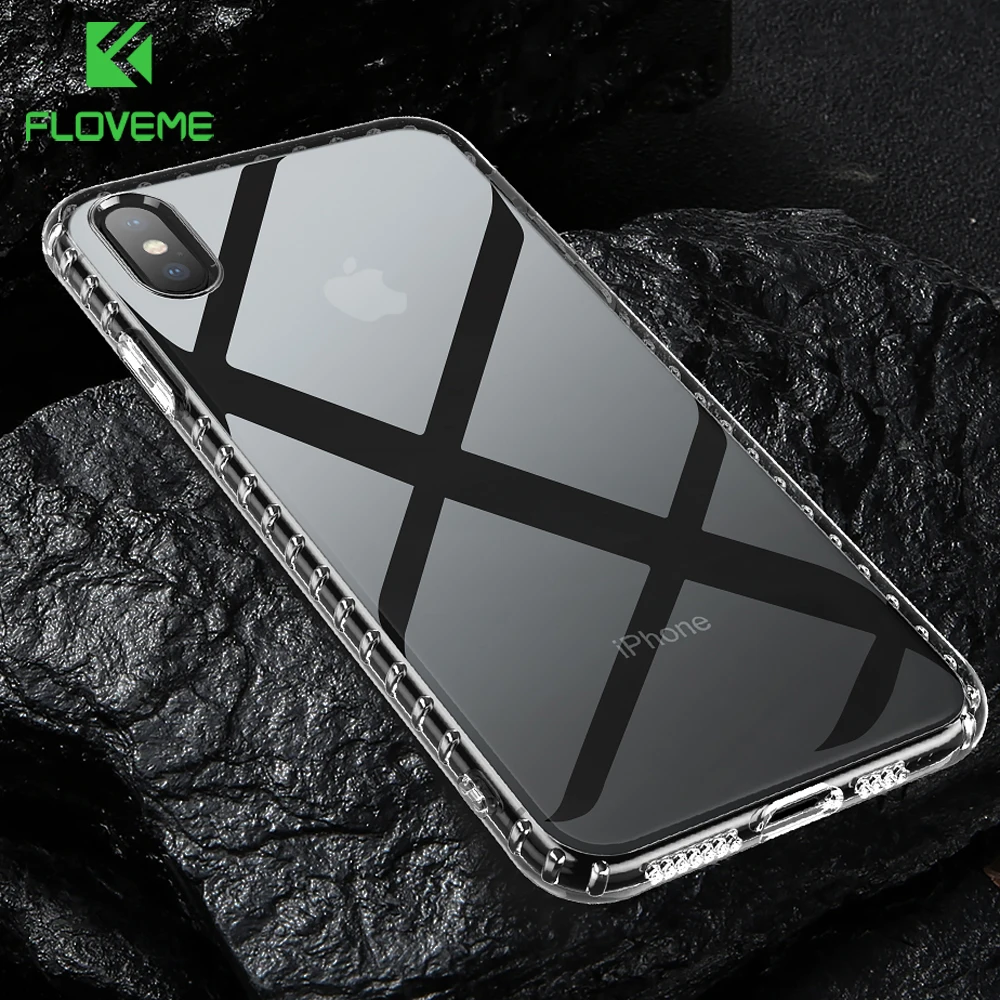 FLOVEME Shockproof Case for iPhone X XS Max XS Ultra Thin Airbag Transparent Phone Cases for iPhone XR X XS Soft Silicone Cover
FLOVEME Shockproof Case for iPhone X XS Max XS Ultra Thin Airbag Transparent Phone Cases for iPhone XR X XS Soft Silicone Cover