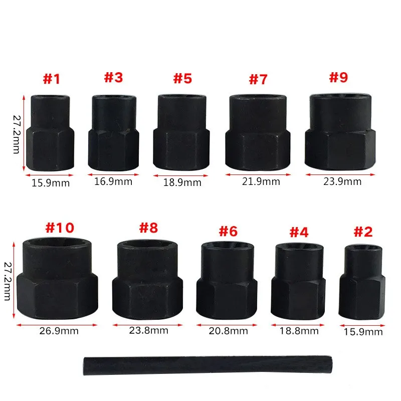 High Low Damaged Bolt Nut Screw Remover Extractor Removal Set Nut Removal Socket Tool Hand Tools With Box
High Low Damaged Bolt Nut Screw Remover Extractor Removal Set Nut Removal Socket Tool Hand Tools With Box