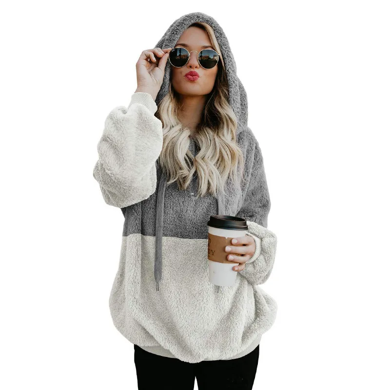 Women Casual Hoodies Pullovers Sweatshirt Winter Warm Faux Fur Coat Womens Long Sleeve Hooded Plus Size 5XL
Women Casual Hoodies Pullovers Sweatshirt Winter Warm Faux Fur Coat Womens Long Sleeve Hooded Plus Size 5XL