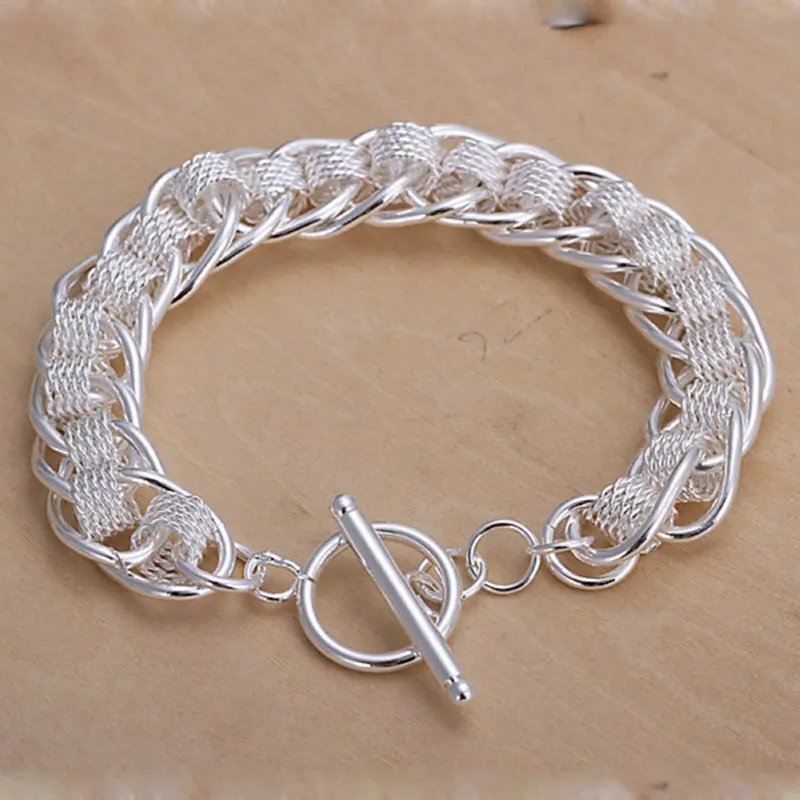 fine summer style 925 sterling silver bracelet 925-sterling-silver jewelry bijouterie chain bracelets for women men SB059
fine summer style 925 sterling silver bracelet 925-sterling-silver jewelry bijouterie chain bracelets for women men SB059