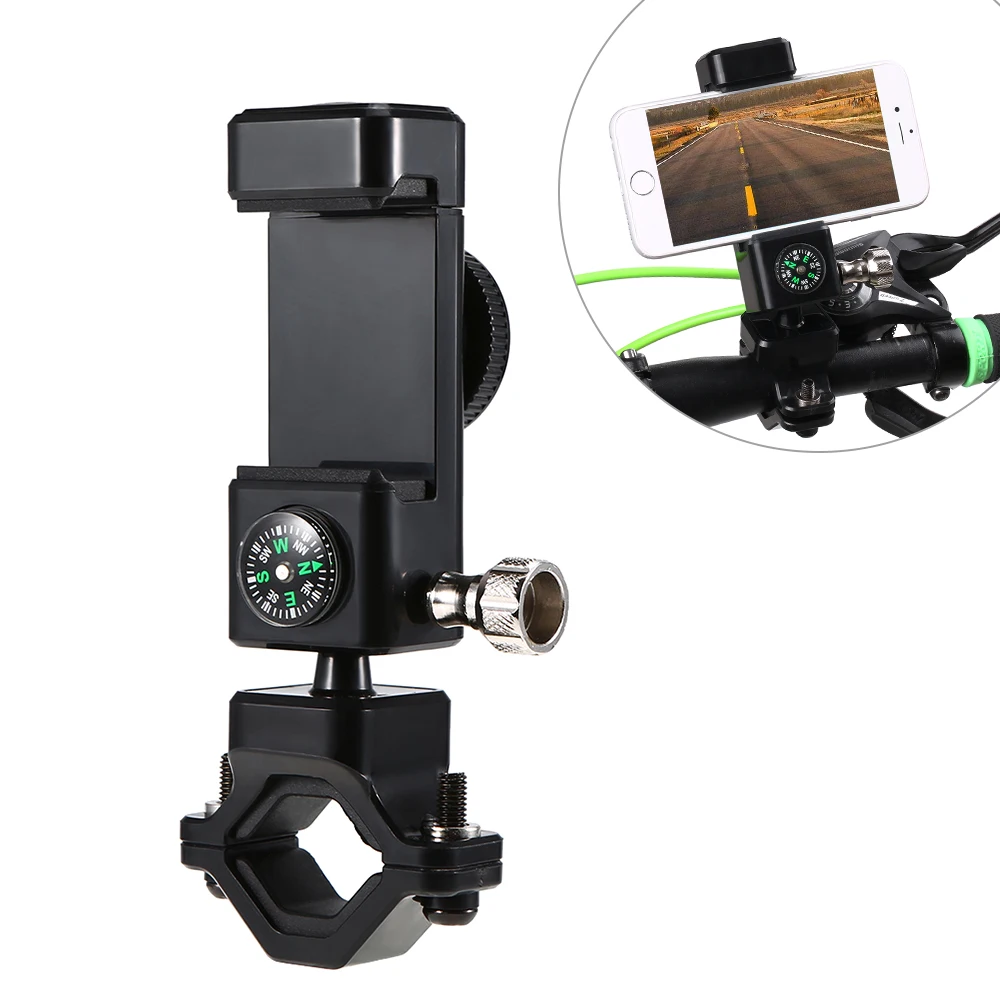 Bike Phone Holder Adjustable Cycling Computer Phone Mount Phone Clamp 360 Rotatable Phone Rack with Light and Compass
Bike Phone Holder Adjustable Cycling Computer Phone Mount Phone Clamp 360 Rotatable Phone Rack with Light and Compass