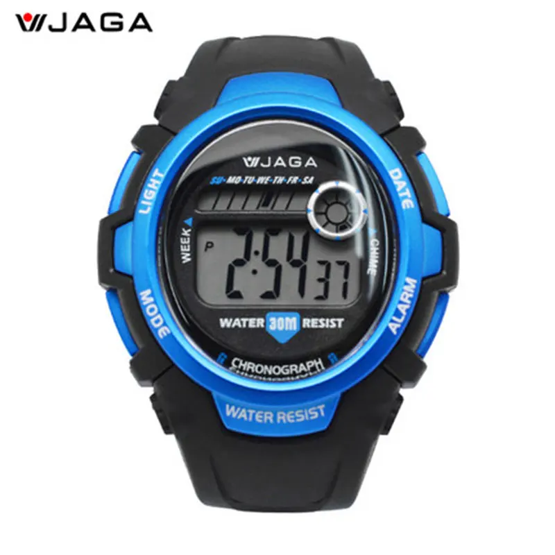 JAGA Fashion Movement Waterproof Female Watches Student Couple Contrast Candy Colors Electronic Watches Bracelet Watch M369
JAGA Fashion Movement Waterproof Female Watches Student Couple Contrast Candy Colors Electronic Watches Bracelet Watch M369