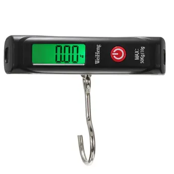10 pcs/lot 50kg/10g Digital Electronic Luggage Scale Hook Hanging Travel Food
10 pcs/lot 50kg/10g Digital Electronic Luggage Scale Hook Hanging Travel Food