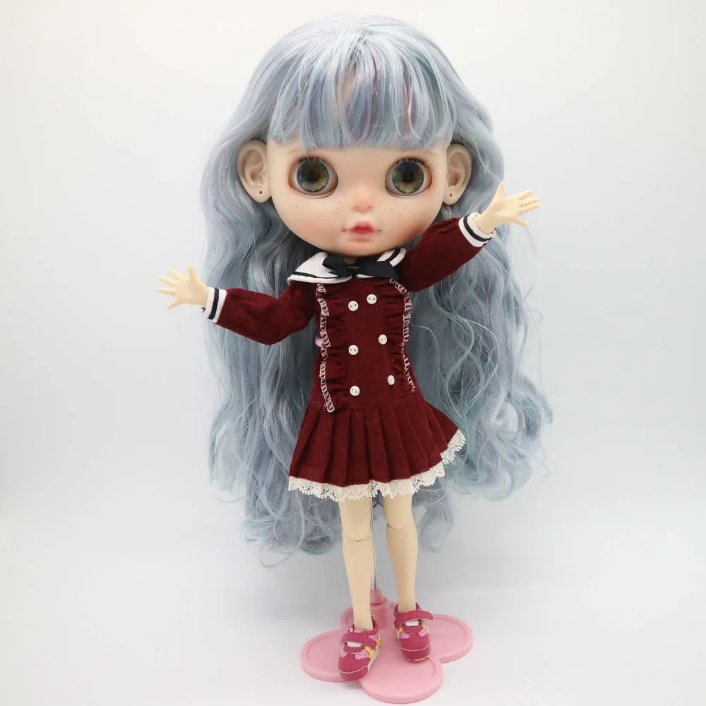 customization doll DIY Change joint bodynude blyth doll For Girls 20180124 cute doll blue hair not include clothes
customization doll DIY Change joint bodynude blyth doll For Girls 20180124 cute doll blue hair not include clothes
