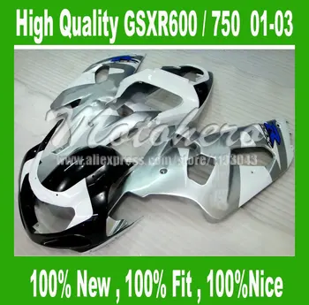 GSXR600 2001 2002 2003 GSXR750 K1 Fairing Set for Suzuki GSXR600/750 2001 2002 2003 01 03 GSXR750 02 White Silver K1 01 02
GSXR600 2001 2002 2003 GSXR750 K1 Fairing Set for Suzuki GSXR600/750 2001 2002 2003 01 03 GSXR750 02 White Silver K1 01 02
