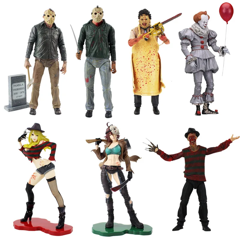 Игрушки NECA Friday 13th the Final Chapter Ultimate часть 4 Джейсон Вурхиз ПВХ фигурка Gme 3D Freddy VS