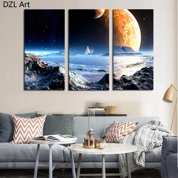Unframed 3 Panels Abstract planet HD Canvas Print Painting On Canvas Prints Artwork Home Wall Decor Painting Canvas Picture
Unframed 3 Panels Abstract planet HD Canvas Print Painting On Canvas Prints Artwork Home Wall Decor Painting Canvas Picture