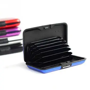 Aluminum Metal Card Holder Business ID Credit Card Holder Case Antimagnetic Waterproof Card Wallet for Men Women #25
Aluminum Metal Card Holder Business ID Credit Card Holder Case Antimagnetic Waterproof Card Wallet for Men Women #25