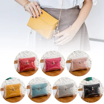 Women Shoulder Crossbody Bag Transparent with Solid Color PU Handbag Best Sale-WT
Women Shoulder Crossbody Bag Transparent with Solid Color PU Handbag Best Sale-WT