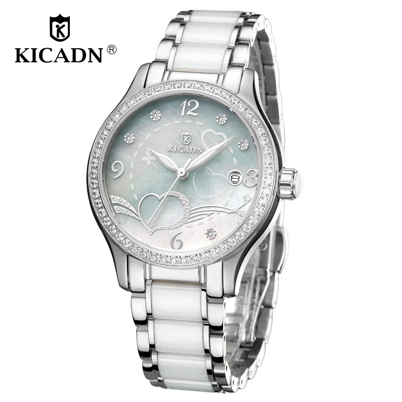 Fashion Luxe Ladies Dress Ceramic Quartz Watch Women Luxury Watches Female Wristwatch Rejoj Mujer KICADN Woman Elegant Clock
Fashion Luxe Ladies Dress Ceramic Quartz Watch Women Luxury Watches Female Wristwatch Rejoj Mujer KICADN Woman Elegant Clock