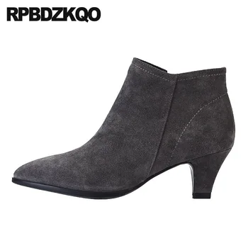 fur booties high heel 2018 stiletto suede big size ladies fashion pointed toe shoes brand women winter boots genuine leather
fur booties high heel 2018 stiletto suede big size ladies fashion pointed toe shoes brand women winter boots genuine leather