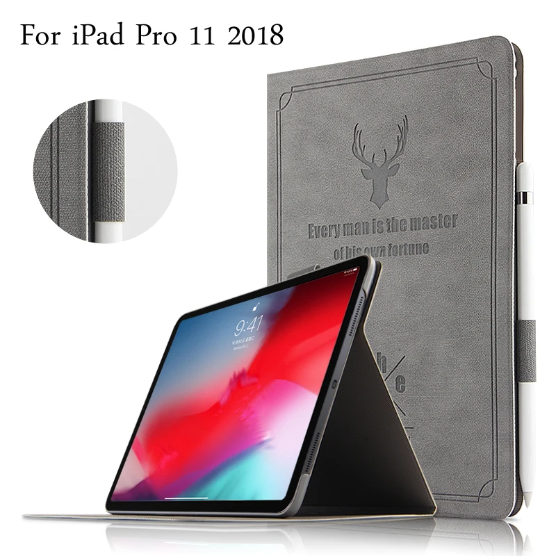 For iPad Pro 11 2018 Auto Wake Sleep Stand Flip Cover New Magnetic Matte Leather Smart Case For iPad 11
For iPad Pro 11 2018 Auto Wake Sleep Stand Flip Cover New Magnetic Matte Leather Smart Case For iPad 11