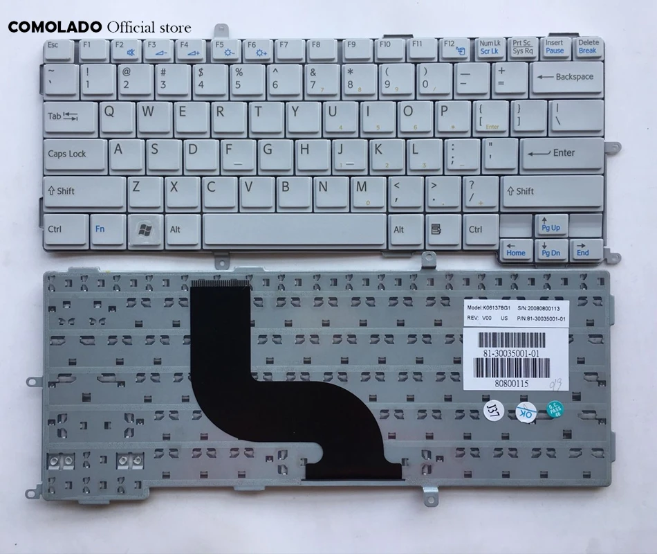 US English Laptop keyboard For Sony Vaio VGC-LA VGC-LB LA LB for VGP-WKB5 Keyboard US Layout
US English Laptop keyboard For Sony Vaio VGC-LA VGC-LB LA LB for VGP-WKB5 Keyboard US Layout