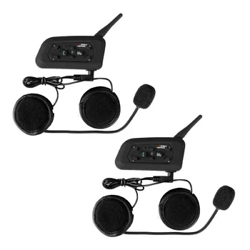 V6 Intercom Bluetooth Headset Speaker Dual Intercom Full Clip Speaker Headphone 6 Riders 1200m Talk (2Unit)
V6 Intercom Bluetooth Headset Speaker Dual Intercom Full Clip Speaker Headphone 6 Riders 1200m Talk (2Unit)