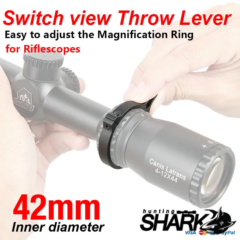 E.T Dragon Black Blue Aluminum Tactical Switch View Throw Lever for Riflescopes HS33-0132B
E.T Dragon Black Blue Aluminum Tactical Switch View Throw Lever for Riflescopes HS33-0132B