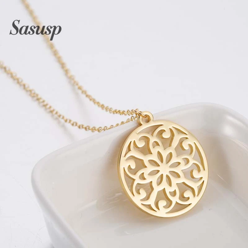 Sasusp Fashion Pendant Necklace Women Charm jewelry Origami Flower Plants Statement Necklace Sweater Chain Gift
Sasusp Fashion Pendant Necklace Women Charm jewelry Origami Flower Plants Statement Necklace Sweater Chain Gift