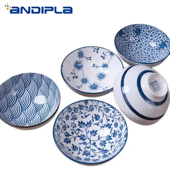 Jingdezhen Hand Painted Blue and White Porcelain Soup Noodles Bowl Rice Bowl Underglaze Ceramic Kitchen Tableware Japanese Bowls
Jingdezhen Hand Painted Blue and White Porcelain Soup Noodles Bowl Rice Bowl Underglaze Ceramic Kitchen Tableware Japanese Bowls