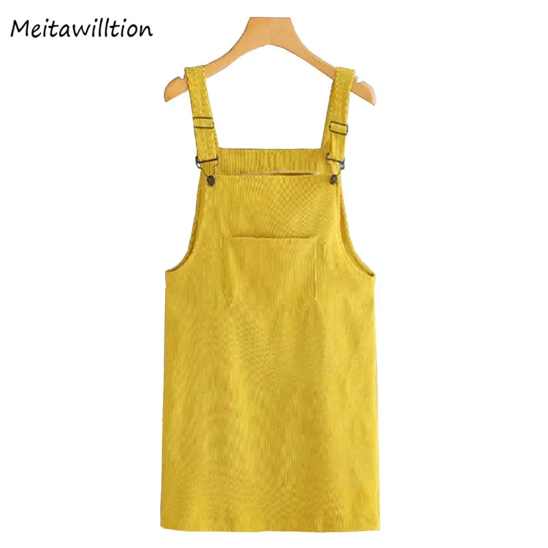 Summer Autumn Suspender Dress Lady Sleeveless Retro Corduroy Dresses 2019 Casual 11 Color Vest Overall Party Dress Vestidos
Summer Autumn Suspender Dress Lady Sleeveless Retro Corduroy Dresses 2019 Casual 11 Color Vest Overall Party Dress Vestidos