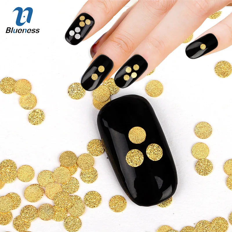 Gold Silver 2 Colors Copper Matte Studs For Nails Glitter Metal Scrub Round Design Charms 3D Decorations Nail Art PJ546 PJ547
Gold Silver 2 Colors Copper Matte Studs For Nails Glitter Metal Scrub Round Design Charms 3D Decorations Nail Art PJ546 PJ547