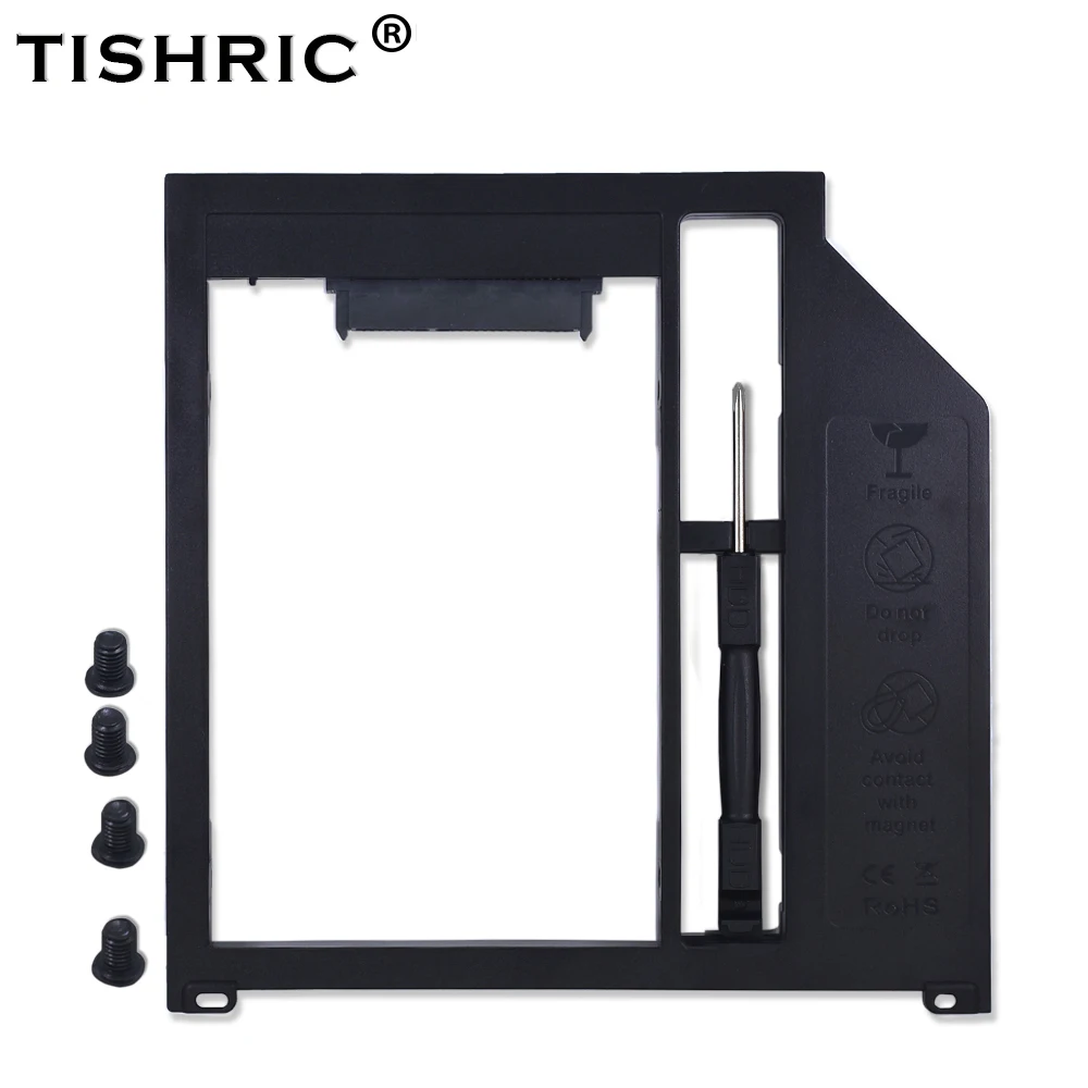 TISHRIC Plactis for Macbook Pro 13" 15" 17" SuperDrive Optical 2nd HDD Caddy 9.5mm SATA 3.0 to SSD Case HDD Enclosure Optibay
TISHRIC Plactis for Macbook Pro 13" 15" 17" SuperDrive Optical 2nd HDD Caddy 9.5mm SATA 3.0 to SSD Case HDD Enclosure Optibay